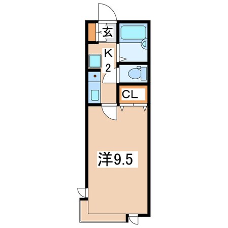 郡山駅 バス22分  郡山ビッグハート下車：停歩8分 1階の物件間取画像